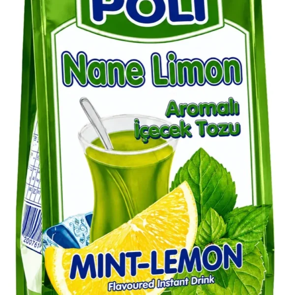 Poli Nane Limon Aromalı İçecek Tozu (24'lü Koli)